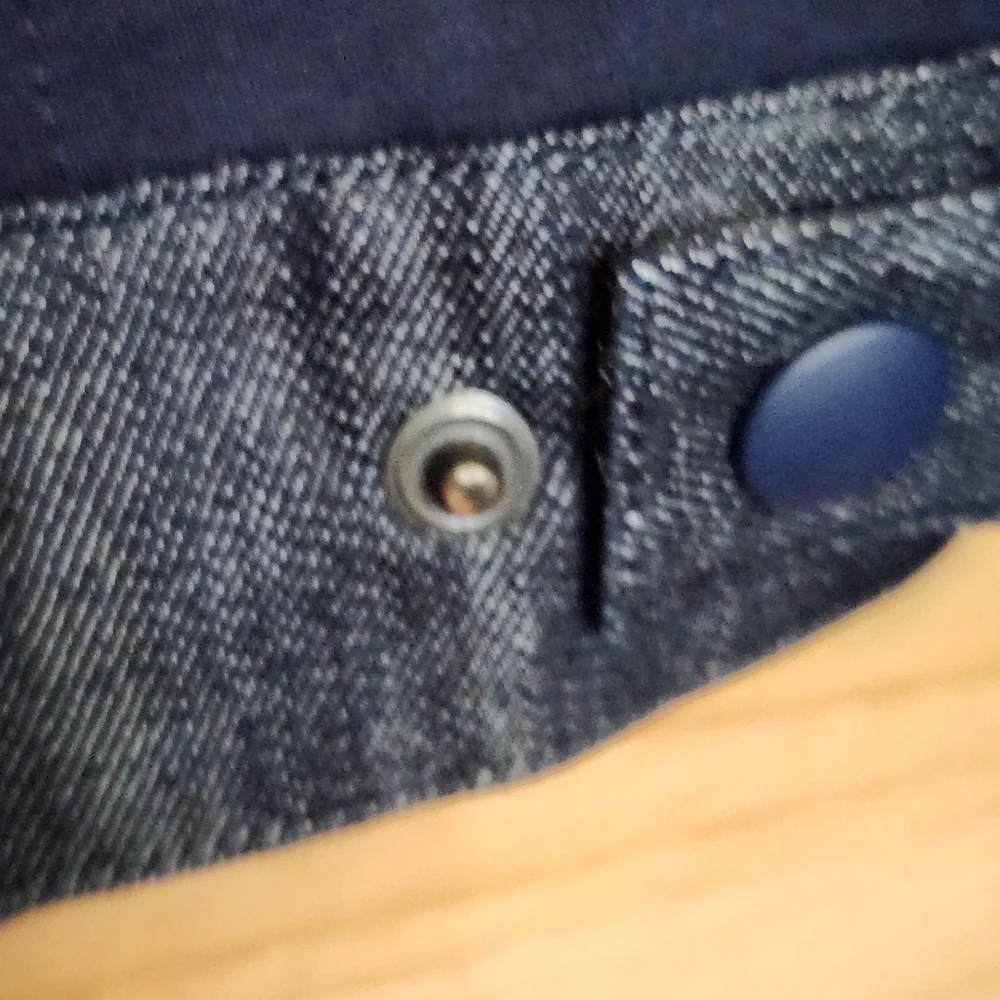 MEN'S NOMINEE MIXED-MEDIA DENIM TRUCKER JACKET SIZE SMALL NWT - Picture 8 of 12